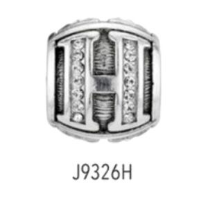 Brighton Charm / Alpha Bead / Letter H